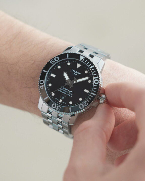 楽天市場】ティソ 公式 メンズ 腕時計 TISSOT シースター 1000 パワー 
