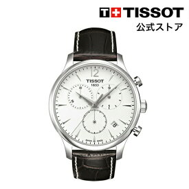 【マラソンP10倍】ティソ 公式 メンズ 腕時計 TISSOT トラディション クォーツ シルバー文字盤 レザー T0636171603700