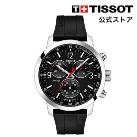 【マラソンP10倍】ティソ 公式 メンズ 腕時計 TISSOT PRC 200 クロノグラフ クォーツ ブラック文字盤 ラバー T1144171705700