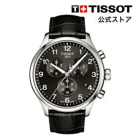 【マラソンP10倍】ティソ 公式 メンズ 腕時計 TISSOT クロノ XL クラシック クォーツ ブラック文字盤 レザー T1166171605700