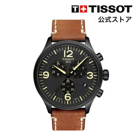 【マラソンP10倍】ティソ 公式 メンズ 腕時計 TISSOT クロノ XL クォーツ ブラック文字盤 レザー T1166173605700