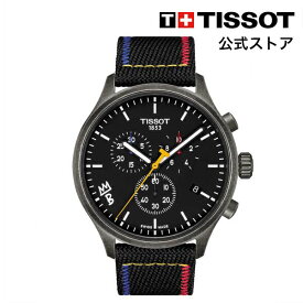 ティソ 公式 メンズ 腕時計 TISSOT クロノ XL ブルックリンネッツ ブラック文字盤 ファブリック T1166173705102