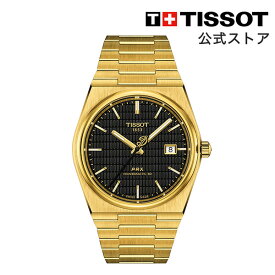 【マラソンP10倍】ティソ 公式 腕時計 TISSOT ピーアールエックス パワーマティック80 デイミアン・リラード スペシャルエディション ブラック文字盤 ブレスレット T1374073305100