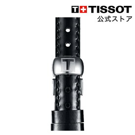 【マラソンP10倍】ティソ 公式 腕時計ベルト TISSOT ブラック レザーストラップ 12MM T852036538