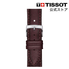 【マラソンP10倍】ティソ 公式 腕時計ベルト TISSOT ブラウン レザーストラップ 20MM T852046838