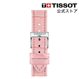 【マラソンP10倍】ティソ 公式 腕時計ベルト TISSOT ピンク レザー ストラップ 16MM T852047114