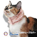 【土日祝日発送】猫専用 食道チューブカバー【食道チューブ 食道チューブカバー カバー 保護服 介護服 猫服 扁平上皮…