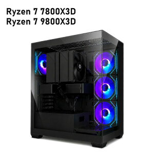 �Q�[�~���OPC Radeon RX 9070 16GB �V�i 1�N�ۏ� �������� Ryzen 7 7700/7800X3D/9700X/9800X3D �I�ׂ� Wi-Fi 6E �� �z���C�g/�� �u���b�N DS900 �~�h���^���[ ������16GB�`64GB SSD 512GB�`2TB Windows 11 �����g�� �f�X�N�g