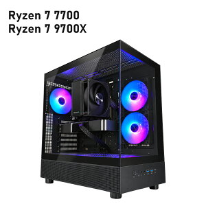 �Q�[�~���OPC RTX 5050 8GB �V�i 1�N�ۏ� �������� Ryzen 7 7700/9700X �I�ׂ� Wi-Fi 6E �� �z���C�g/�� �u���b�N XR �~�h���^���[ ������16GB�`64GB SSD 512GB�`2TB Windows 11 �����g�� �f�X�N�g�b�v�p�\�R�� TITAN Ga