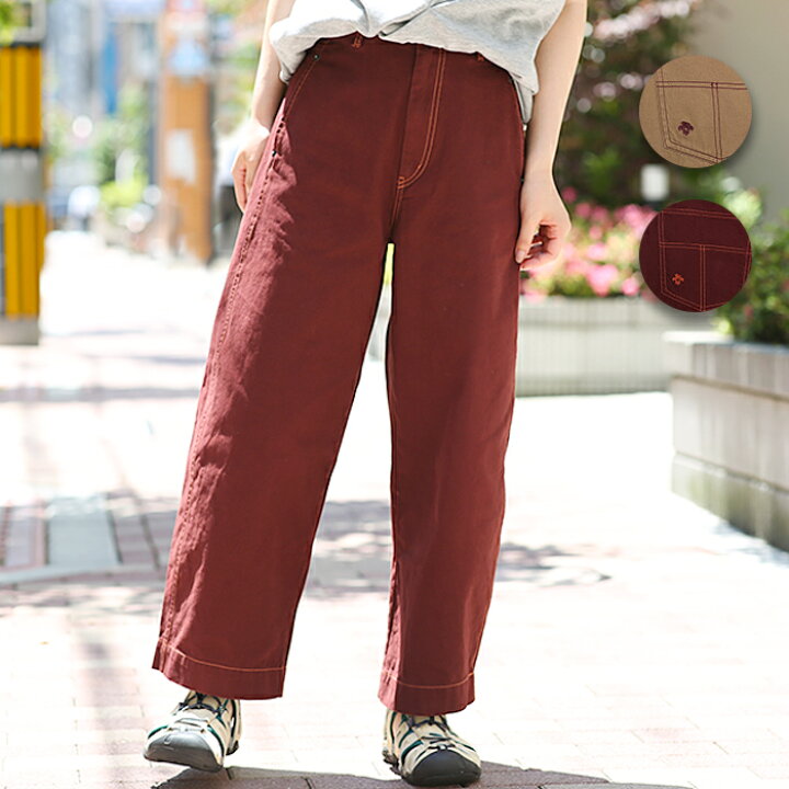 楽天市場 パンツ レディース 春 夏 ズボン ボトムス 春服 夏服 ストレートパンツ コットン 綿 楽ちん カジュアル ゆったり エスニック アジアン ネイティブ チチカカ Titicaca ストレートアールパンツ Jscbc151 エスニック チチカカ楽天市場店