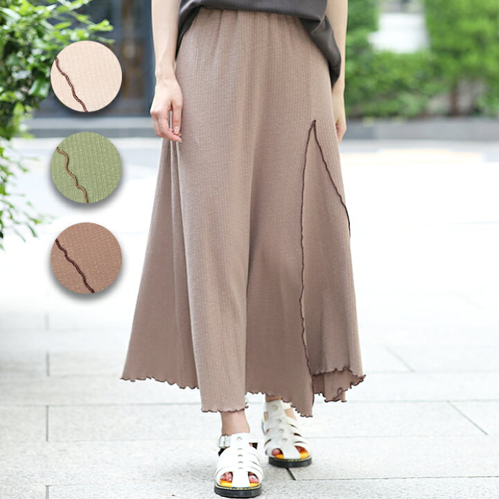 楽天市場 スカート レディース 春 夏 薄手 春服 夏服 ロングスカート ウエストゴム 楽ちん スラブ ゆったり エスニック アジアン ネイティブ チチカカ Titicaca スラブテレコメロー スカート Jsjbd293 エスニック チチカカ楽天市場店