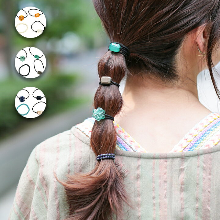 楽天市場】ヘアゴム 髪留め 髪飾り ヘアーアクセサリー レディース 春 