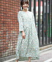 楽天市場】インド綿 ワンピース（柄花・植物）の通販