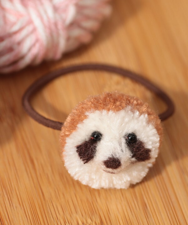 楽天市場】ポンポンアニマルポニー ／ ヘアゴム 髪留め 髪飾り ヘアー  