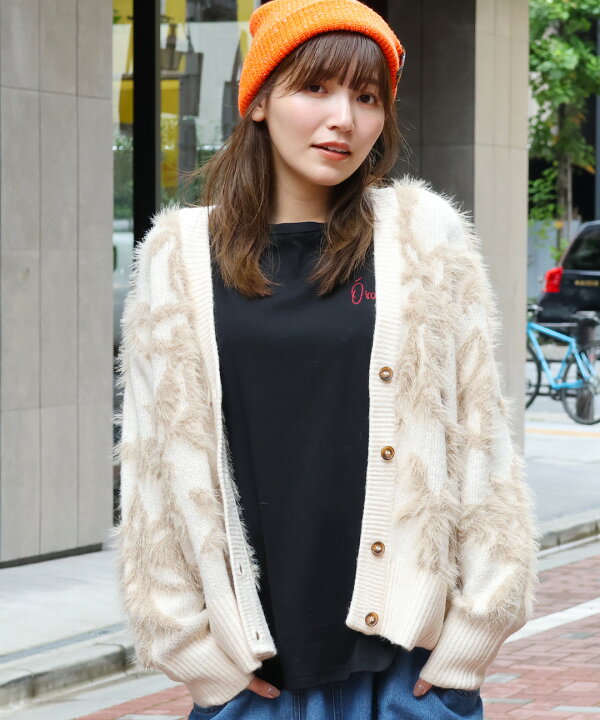 楽天市場】ヤクタッチフェザーニットカーディガン ／ カーディガン  