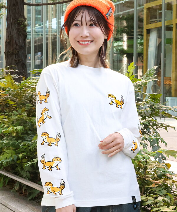 楽天市場】go slow caravan レオパードゲッコーロングTシャツ【WEB限定 
