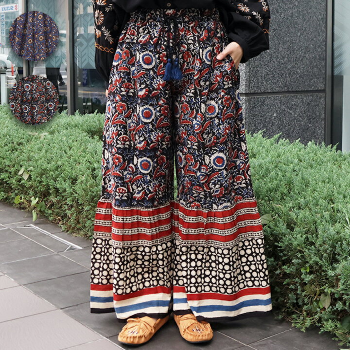 楽天市場】Shanti Shanti シックブロックパンツ【WEB限定】 ／ パンツ 