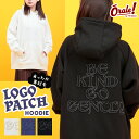 Orale! 裏起毛ロゴパッチフーディー ／ 裏起毛 パーカー スウェット ゆったり バックロゴ パッチワーク刺繍 マフポケット オーバーサイズ トレーナー トップス レディース 秋 冬 長袖 ブラック アイボリー パープル カジュアル アメカジ エスニック チチカカ TITICACA