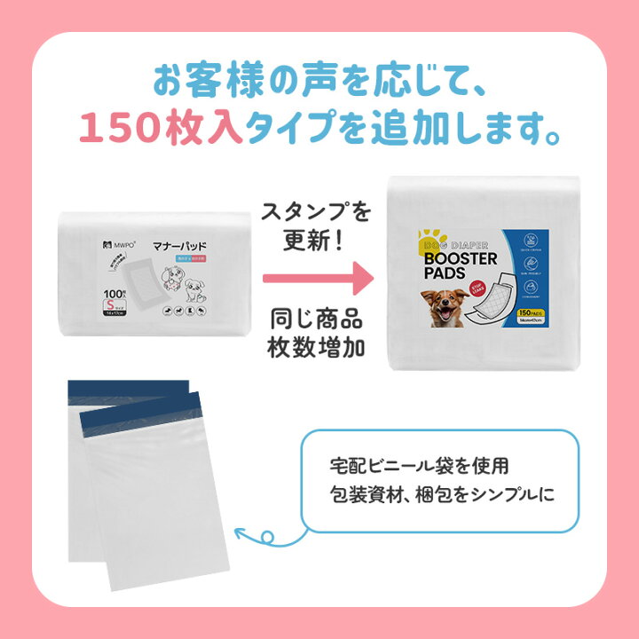 楽天市場】【マラソン限定＆P5倍】＼楽天1位！／MWPO マナーパッド 