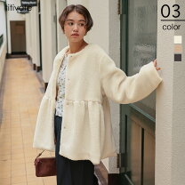 楽天市場】ティティベイト titivate ボアブルゾンの通販
