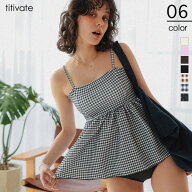 先着100名様【店内全品50％OFFクーポン】7/19 20時～■ペプラムギャザーデザインビスチェビキニ/水着 水…