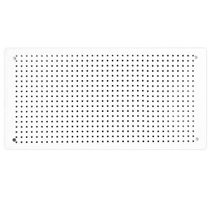 有孔ボード パンチングボード 幅60cm 長さ30cm 厚み0.08cm スチール製 マグネット付き ペグボード 穴あきボード スチールボード 壁掛け 卓上収納 おしゃれ