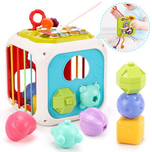 赤ちゃん・幼児のおもちゃ 形合わせおもち 知育玩具 ベビーおもちゃ 教育おもちゃ 早期教育 スタッキングゲーム モンテッソーリ おもちゃ図形認知 色認識 感覚玩具 楽器玩具 遊び入