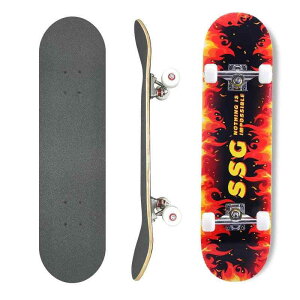 �X�P�{�[ �q�� ���S�� �X�P�[�g�{�[�h 31x8�C���` skateboard �R���v���[�g �����i 7�w�J�i�f�B�A�����[�v���� �_�u���L�b�N ��� �L�b�Y ���ǂ��̓� �a���� �v���[���g