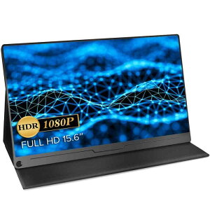oCj^[ 15.6C` 1920*1080 Q[~Op |[^ufBXvC IPStpl ^ y yz[X^h VESA یJo[ USB Type-C WDMI PS4/XBOX/Switch/PC/MacȂǑΉ