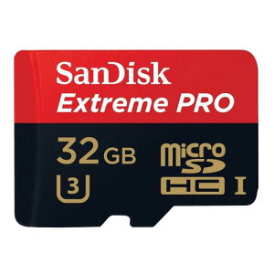/�T���f�B�X�N Extreme Pro 32GB US-I(U3)�Ή� microSD�J�[�h 633�{��(95MB/s) SDSDQXP-032G-G46A