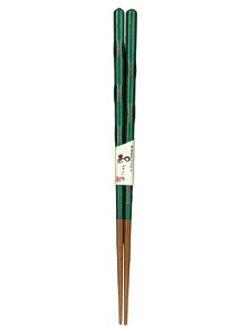 アオバ ロング箸 とんぼ玉 無双 緑 24cm 247135 食洗機対応 日本製