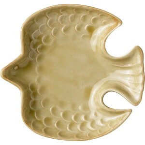 みのる陶器 美濃焼 Dinky(ディンキー) 120トリ型プレート きなこ