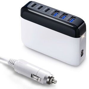 VK[\Pbg [d J[`[W[ uŁv USB-C PD 30W 3/ USB-A QC 18W 6|[g v12o ԍڏ[d USB}[d 12V/24VԑΉ VK[\Pbg A-MRC686C