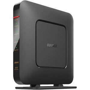 BUFFALO WiFi ����LAN ���[�^�[ WSR-1800AX4/NBK Wi-Fi6 11ax/11ac AX1800 574+1200Mbps