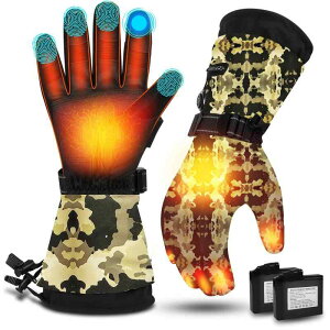 電熱グローブ 電熱手袋 2024年新登場 7.4V 2 x 3000 バッテリー付き ヒーター手袋 電気手袋 防寒グローブ メンズ レディース バッテリー付き オートバイ 自転車 アウトドア スキー 登山 釣