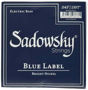 Sadowsky �u���[���x���x�[�X�� �j�b�P���� 5�� 045-130 SBN45B Blue