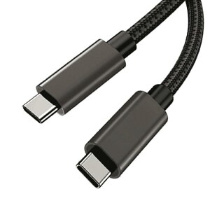 USB-C  USB-C �P�[�u�� Type-c�P�[�u�� USB3.2 Gen2 (20Gbps) PD�Ή� 100W/5A�}���[�d 4K/60z�f���o�� �����ϋv�i�C���� �^�C�vc �P�[�u�� Mac Book Pro/Air�AiPad Pro