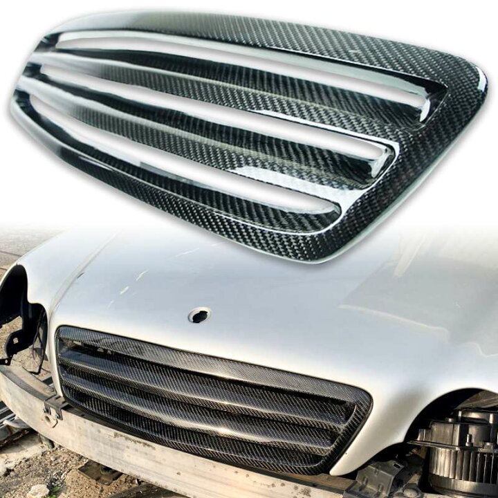 楽天市場】メルセデスベンツ用 Cクラス W203用 カーボン フロント 