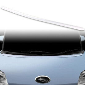 FYRALIP Y2 虫よけ ボンネットスポイラー 純正色塗装済 スバル用 レガシーB4 BN BS 6代目セダン モデル用 外装 エアロ パーツ 両面テープ取付