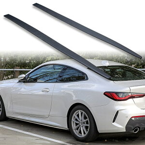 FYRALIP �T�C�h�G�N�X�e���V���� �X�|�C���[ �A���_�[�t���b�v BMW�p 4�V���[�Y G22 G23�p 2020-2023 PU�� ���E�Z�b�g �������� �}�b�g�u���b�N�h��