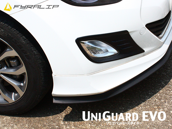 新発売の新発売のFYRALIP プジョー用 汎用 UniGuard EVOフロントスポイラー パーツ