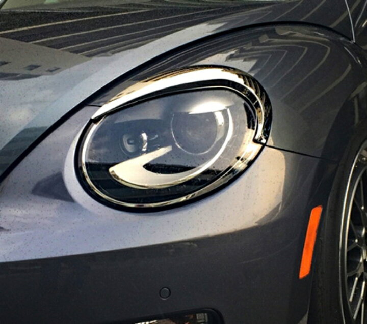 楽天市場】VW用 ビートル A5用 2012-2019 クロームメッキフロント 