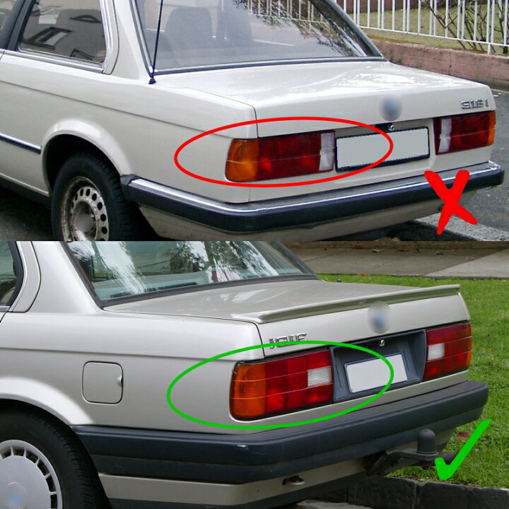 楽天市場】BMW用 3シリーズ E30 1988-1994 後期 スモーク 左右セット 