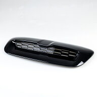 ミニ用クーパー S & JCW R55 R56 R57 R58 R59 2006-2013 光沢グロスブラック 交換式 ボンネットダクト フ…