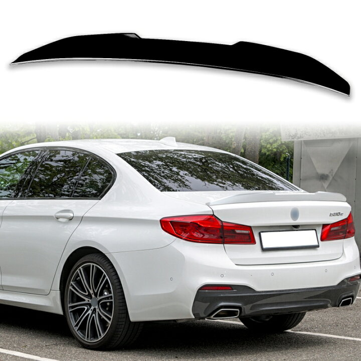 楽天市場】純正色塗装 ABS製 トランクスポイラー BMW用 5シリーズ G30 