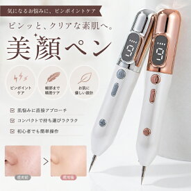 【10%OFF限定+期間限定5倍ポイント】美顔器 美顔ペン 家庭用 9段階レベル USB充電式 携帯便利 持ちやすい 自宅 男女兼用