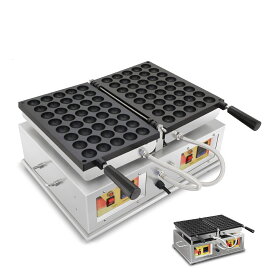 新品 ベビーカステラ ストリートフード商業用ケーキメーカー デジタルディスプレイ付き ベビーカステラメーカー ワッフルメーカー110V（穴は40/54個です）