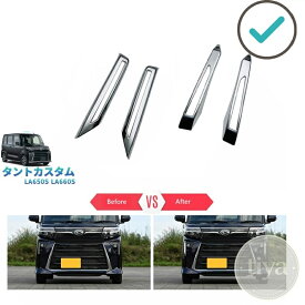 タントカスタム フォグランプカバー タント 後期型 TANTO LA650S LA660S パーツ フロント