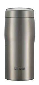 Tiger Vacuum Insulated Bottle MJF-A036-XF (Clear Stainless) (360mL)^fM{g({̑@ׂȐFʂ̗p) {