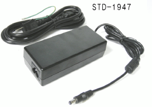 �C�O/���� �X�C�b�`���O AC�A�_�v�^�[ STD-1947 19V 4.74A DC�v���O�i�O�`5.5mm���a2.1mm�j�iAC�P�[�u��1.8m�t���j